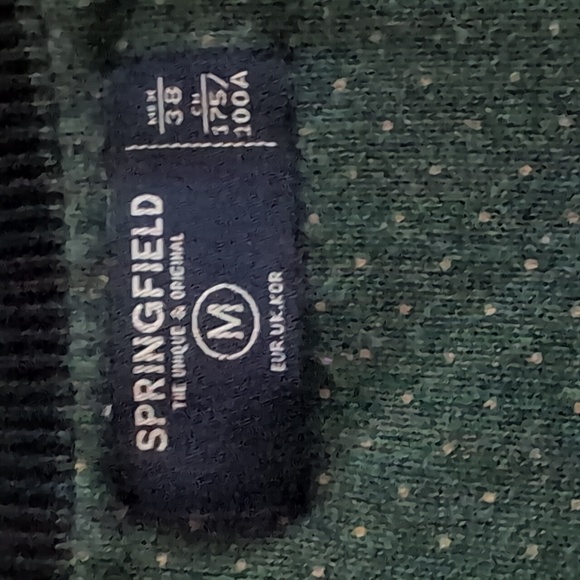 Springfield V-neck Sweater M - Picture 2 of 2